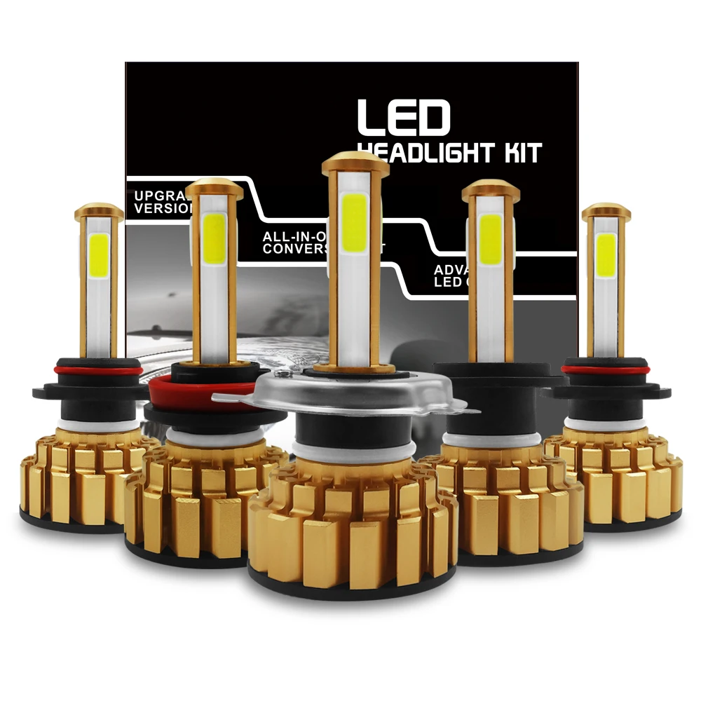 CROSSTIGER Car Headlight H7 H4 Led H8/H11 HB3/9005 HB4/9006 Auto Bulb Headlamp 6000K 8000LM Light 80W COB Led Lamp
CROSSTIGER Car Headlight H7 H4 Led H8/H11 HB3/9005 HB4/9006 Auto Bulb Headlamp 6000K 8000LM Light 80W COB Led Lamp