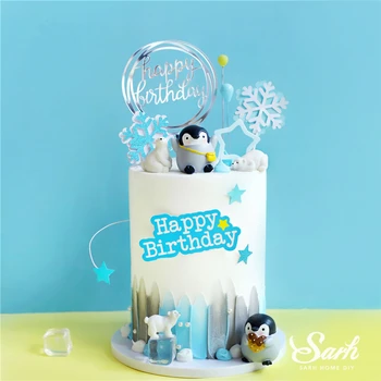 Snowflake Penguins Decoration Mini Bear Girl Star Cake Toppers for Kid Birthday Party Supplies Valentine Baking Sweet Gifts
Snowflake Penguins Decoration Mini Bear Girl Star Cake Toppers for Kid Birthday Party Supplies Valentine Baking Sweet Gifts