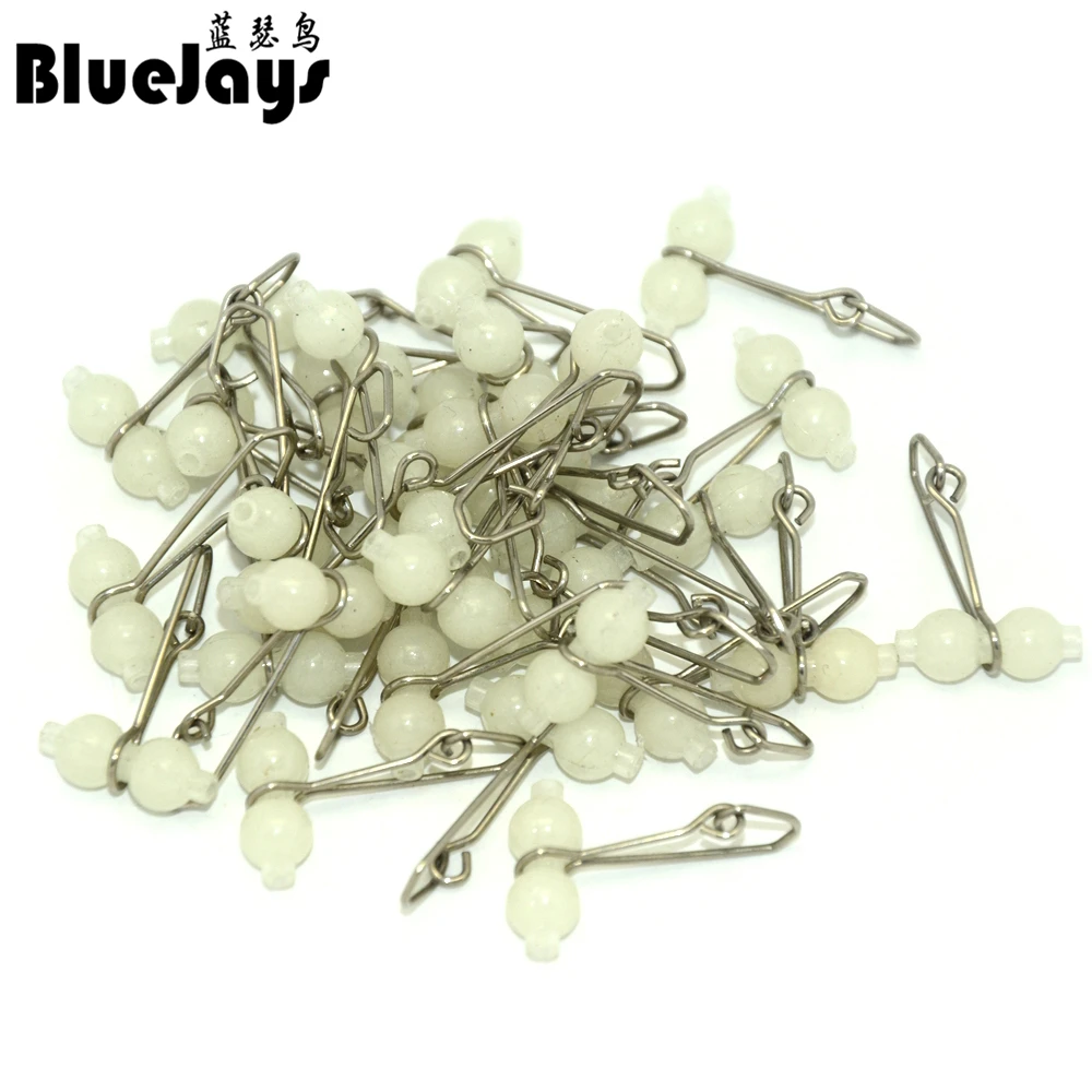 BlueJays 10pcs Luminous Fishing Hooked Snaps Stainless Steel Sea Fishing Tackle Hook Lure Connector Fishing 3 way swivel
BlueJays 10pcs Luminous Fishing Hooked Snaps Stainless Steel Sea Fishing Tackle Hook Lure Connector Fishing 3 way swivel