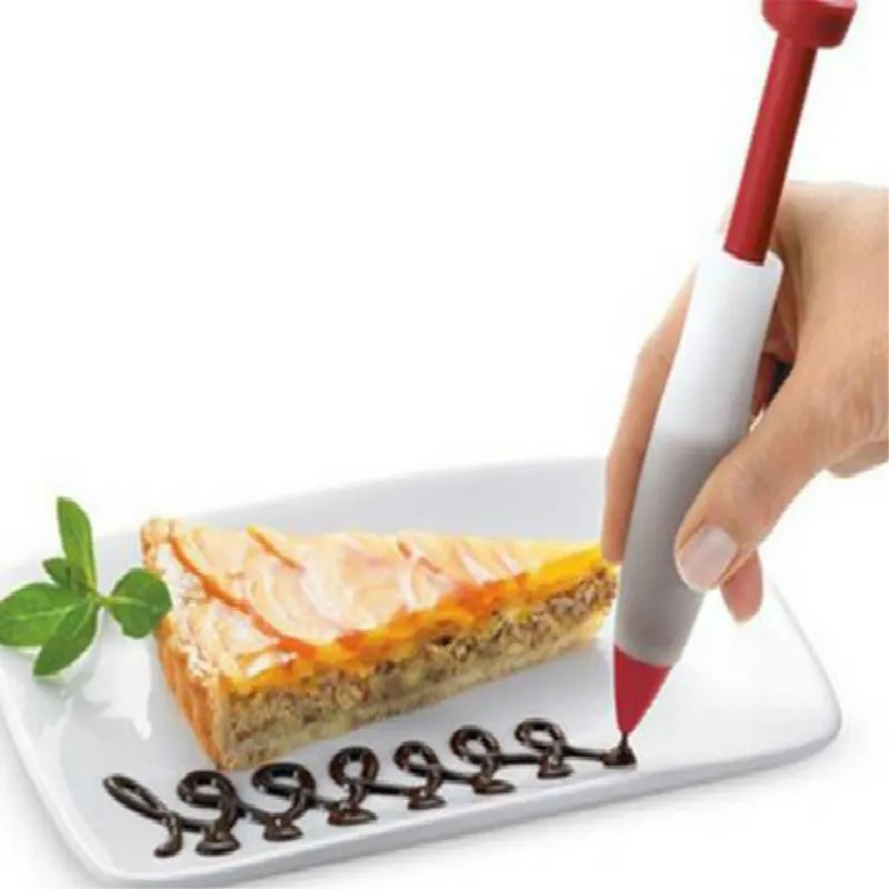Silicone Pastry Cake Ice Cream Cookie Mold Chocolate Decorating Syringe Plate Food Paint Writing Nozzles Pen kitchen accessories
Silicone Pastry Cake Ice Cream Cookie Mold Chocolate Decorating Syringe Plate Food Paint Writing Nozzles Pen kitchen accessories