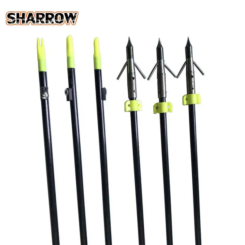 3pcs New Bowfishing Arrows Arrow stell Broadheads Points Fiberglass Arrow arrow for Outdoor
3pcs New Bowfishing Arrows Arrow stell Broadheads Points Fiberglass Arrow arrow for Outdoor