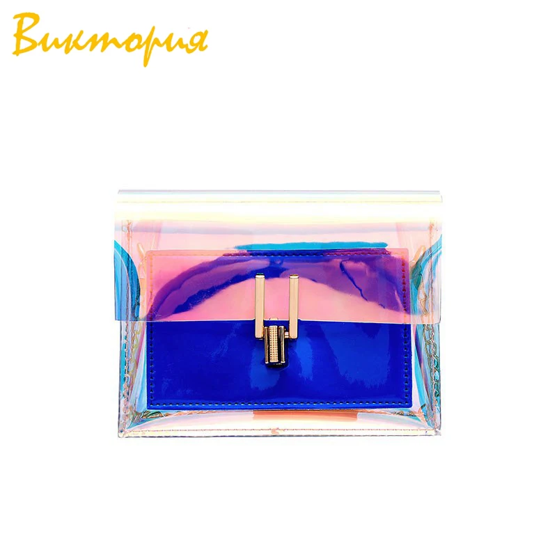 Laser Small Square Bag Trend Fashion 2019 New Version Beach Bag Of The Wild Single Shoulder PVC Jelly Small Tote Messenger Bag
Laser Small Square Bag Trend Fashion 2019 New Version Beach Bag Of The Wild Single Shoulder PVC Jelly Small Tote Messenger Bag