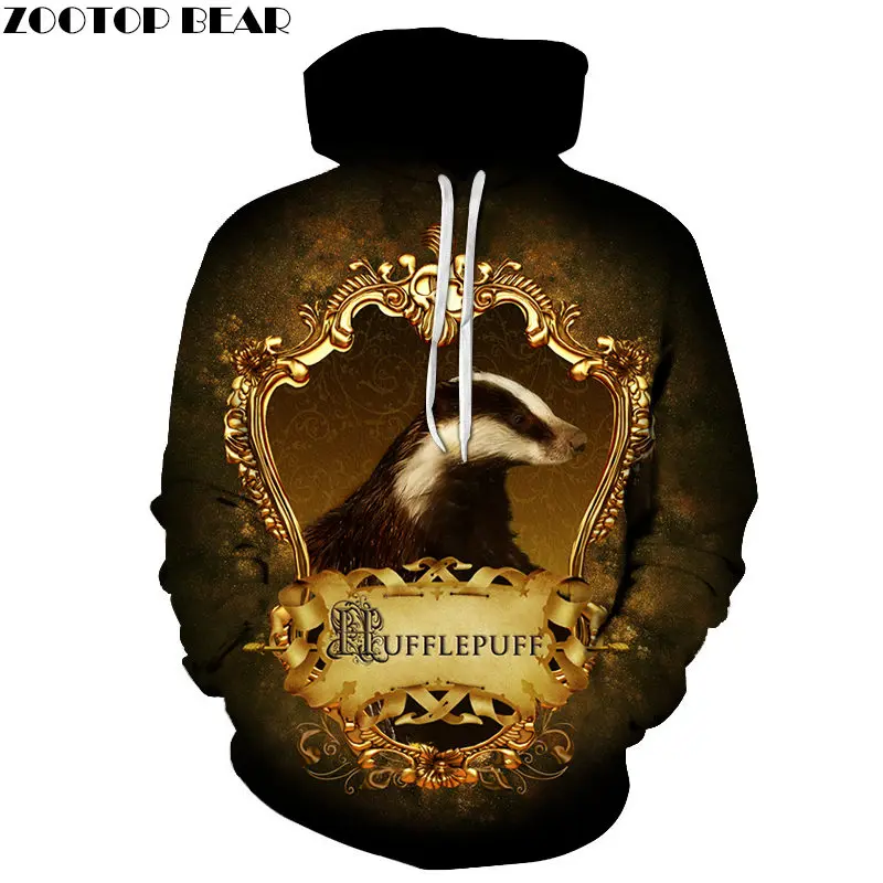 Novelty Hufflepuff Men Hoodies 3D Print Casual Movie Game Streetwears Anime Long Sleeve Mens Fashion Sweatshirts ZOOTOP BEAR
Novelty Hufflepuff Men Hoodies 3D Print Casual Movie Game Streetwears Anime Long Sleeve Mens Fashion Sweatshirts ZOOTOP BEAR