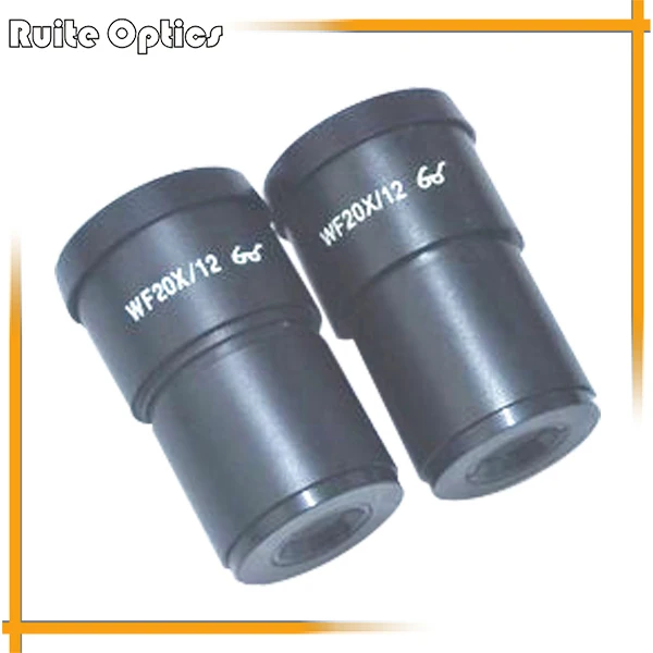 WF20X 12mm Zoom Stereo Microscope Wide Angle Eyepiece High Eye-Point Optical Lens Mounting Size 30mm
WF20X 12mm Zoom Stereo Microscope Wide Angle Eyepiece High Eye-Point Optical Lens Mounting Size 30mm