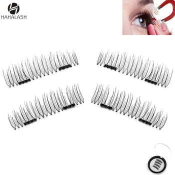 HaHaLash silk faux hair 4 magents magnetic eyelashes round box light weight reuseable easy war stunning design OEM/ODM LOGO LASH
HaHaLash silk faux hair 4 magents magnetic eyelashes round box light weight reuseable easy war stunning design OEM/ODM LOGO LASH