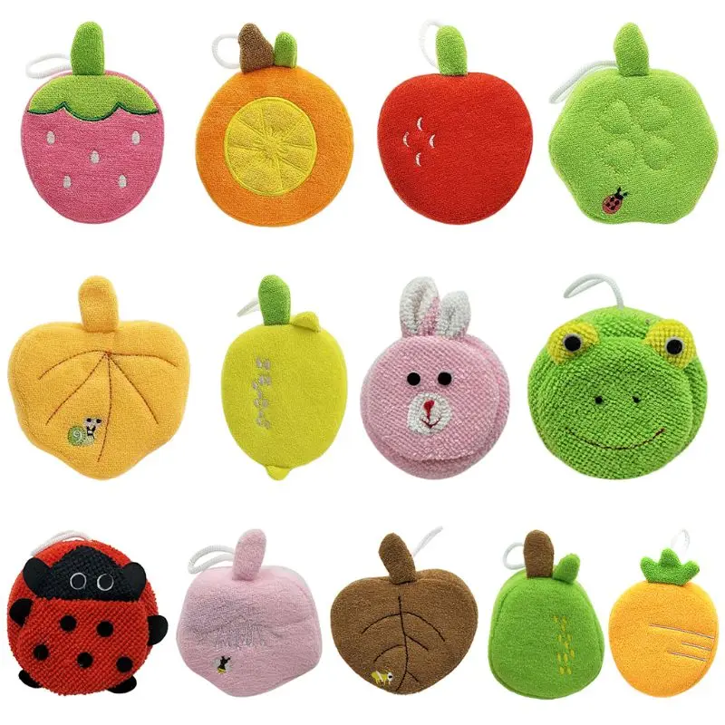 Baby Bath Wipe Children Shower Cotton Ball Kids Fruit Animal Modeling Sponge Bath Towel Bathing Supplies Toys
Baby Bath Wipe Children Shower Cotton Ball Kids Fruit Animal Modeling Sponge Bath Towel Bathing Supplies Toys