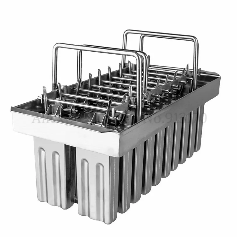 Stainless Steel Ice Pop Popsicle Moulds Commercial DIY Ice Cream Mold Brand New 20pcs/Batch Sticks Holder
Stainless Steel Ice Pop Popsicle Moulds Commercial DIY Ice Cream Mold Brand New 20pcs/Batch Sticks Holder