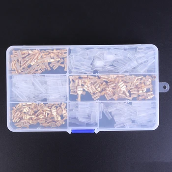 150sets 2.8mm 4.8mm 6.3mm Female Male Spade Cable Wire Terminals Square Insert Wire Connectors
150sets 2.8mm 4.8mm 6.3mm Female Male Spade Cable Wire Terminals Square Insert Wire Connectors