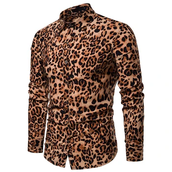 Envmenst 2019 Leopard Shirt Men Long Sleeve Casual Shirts Men Dress Shirts Comfortable Clothing Camisa Masculina
Envmenst 2019 Leopard Shirt Men Long Sleeve Casual Shirts Men Dress Shirts Comfortable Clothing Camisa Masculina