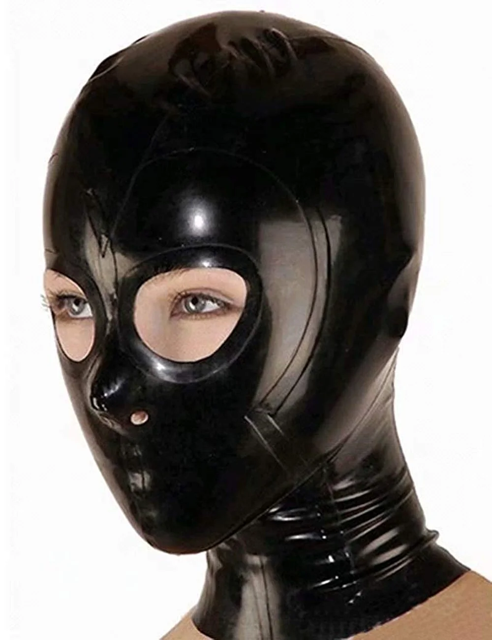Realistic Latex Mask Open Eyes and Nostrils Rubber Unisex Hood Mask Unique Club Wear fetish Latex Hoods Asphyxia mask
Realistic Latex Mask Open Eyes and Nostrils Rubber Unisex Hood Mask Unique Club Wear fetish Latex Hoods Asphyxia mask