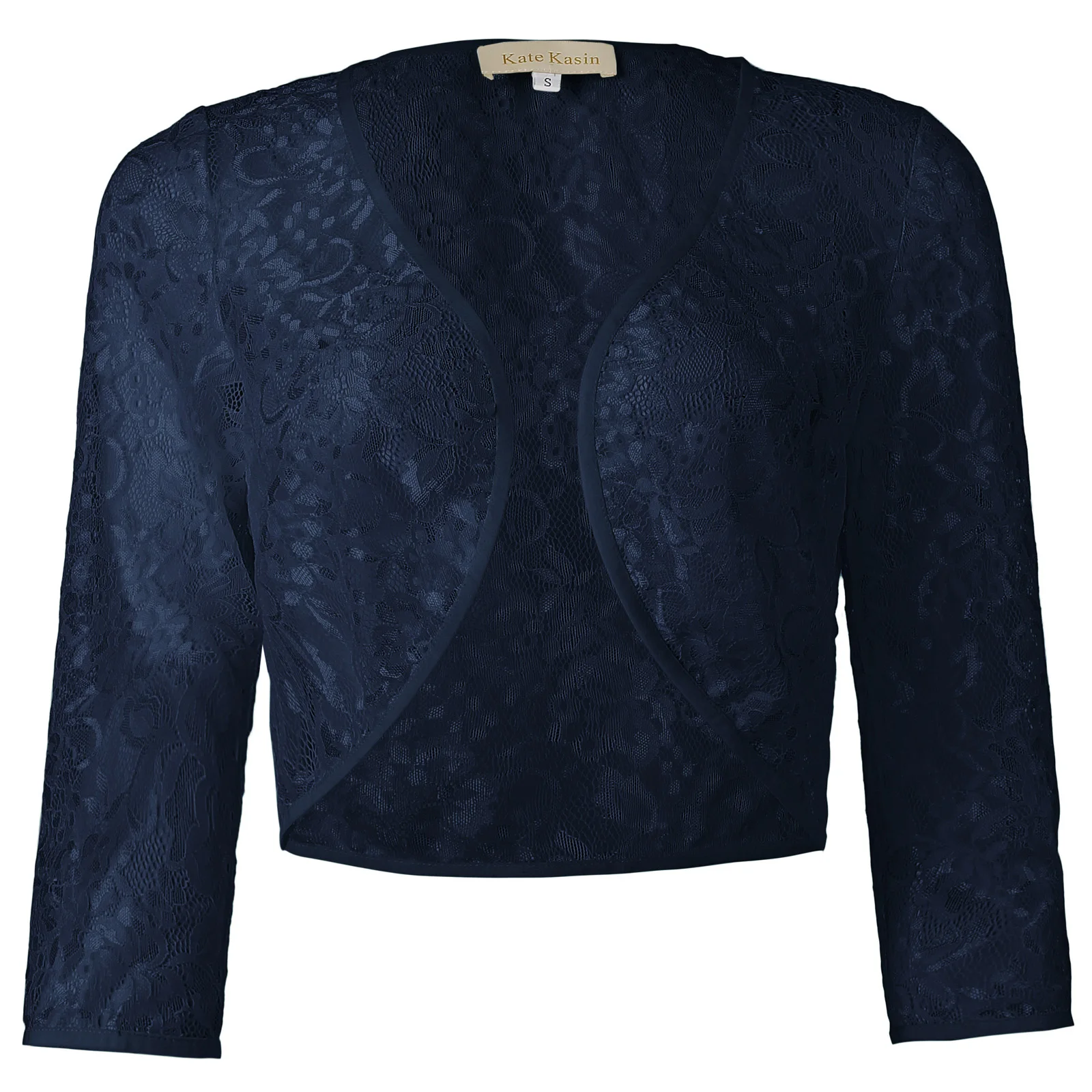 Women's shrug Jackets Women's Coats Three Quarter Sleeve Cropped Short Open placket Lace Bolero Spandex fashion
Women's shrug Jackets Women's Coats Three Quarter Sleeve Cropped Short Open placket Lace Bolero Spandex fashion