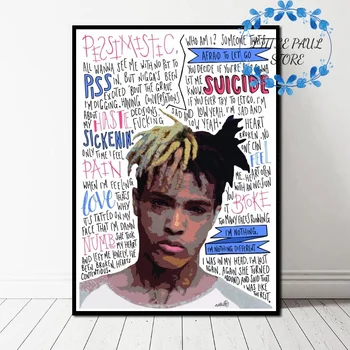 XXXTentacion Rap Hip Hop Music Star Singer Classic American Rapper Art Canvas Poster Wall Picture for Room No Frame
XXXTentacion Rap Hip Hop Music Star Singer Classic American Rapper Art Canvas Poster Wall Picture for Room No Frame