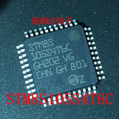 10 шт. STM8S105 LQFP44 MCU 8-разрядный STM8S STM8 CISC 16KB Flash 3 V/5 V 44-контактный LQFP STM8S105S4T6C |