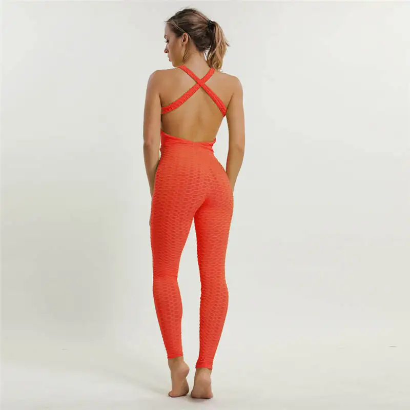 Sexy Fitness Jumpsuit Full Bandage Sporting Bodysuit Sexy Sleeveless Solid Four Colors Bodysuit Backless Women Jumpsuit (16)