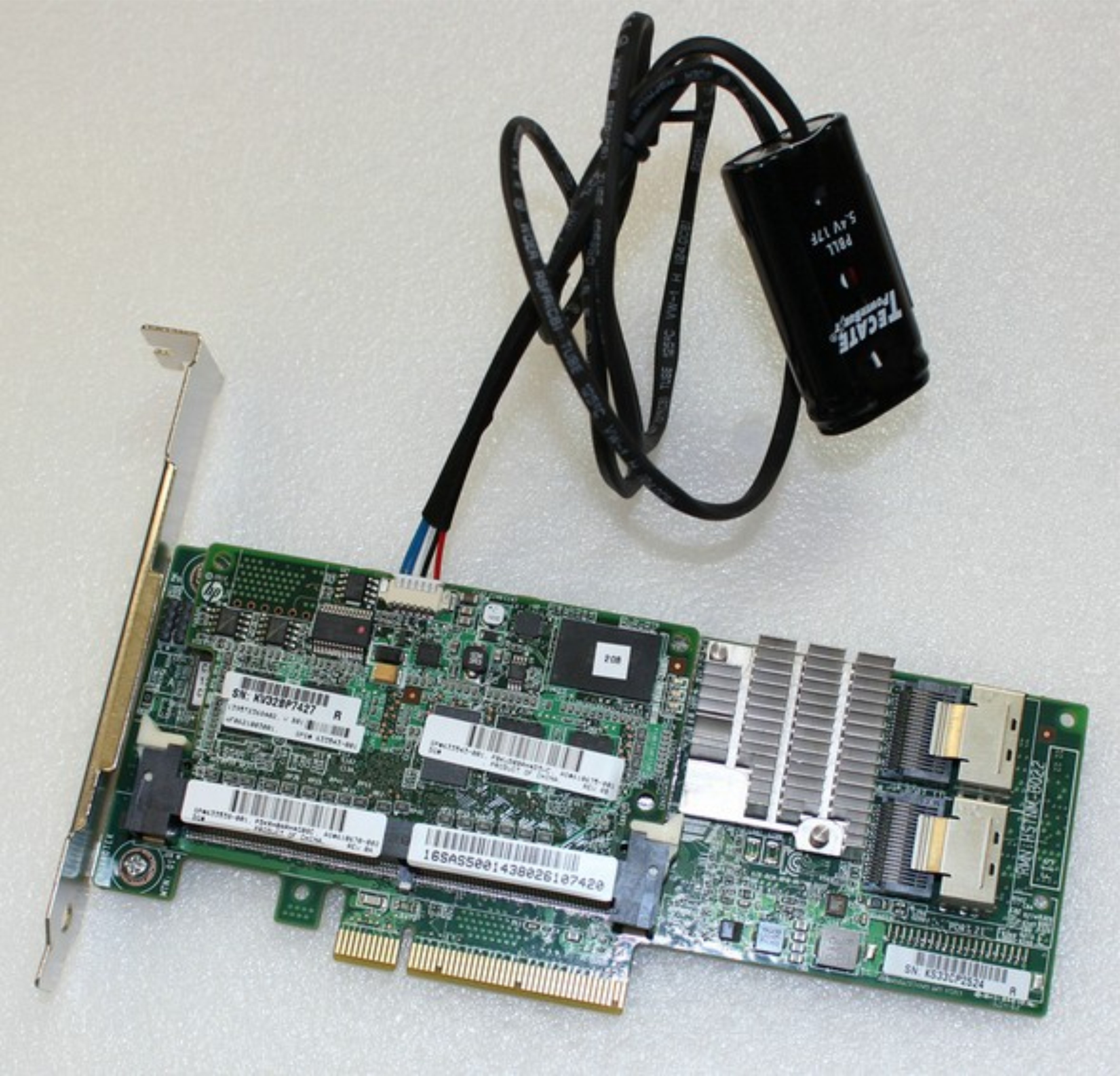 631671-B21 633543-001 Smart Array P420/2GB FBWC 6Gb 2-ports Internal SAS Controller
631671-B21 633543-001 Smart Array P420/2GB FBWC 6Gb 2-ports Internal SAS Controller