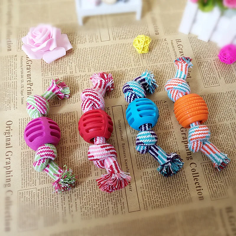 Pet Dog Toys Rope Chew Toys Bone Ball Pets Playing Toy Dog Toothbrush Cotton Teeth Cleaning Product For Small Pet Puppy
Pet Dog Toys Rope Chew Toys Bone Ball Pets Playing Toy Dog Toothbrush Cotton Teeth Cleaning Product For Small Pet Puppy