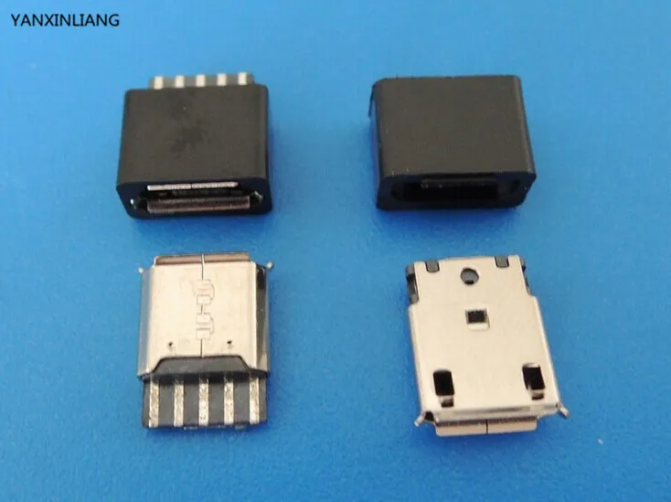 10pcs/lot Micro USB 5pin Female Socket Connector Welding Type for Tail Charging Mobile Phone
10pcs/lot Micro USB 5pin Female Socket Connector Welding Type for Tail Charging Mobile Phone