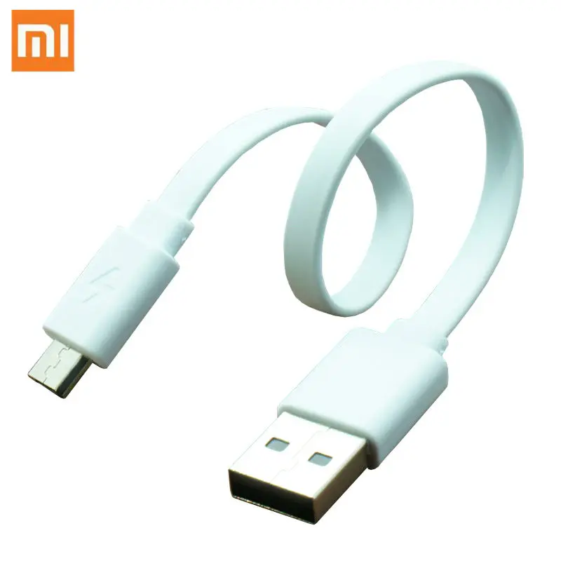 Оригинальный xiaomi powerbank кабель 20 см Micro USB Быстрый зарядный данных для Powerbank shortMicro