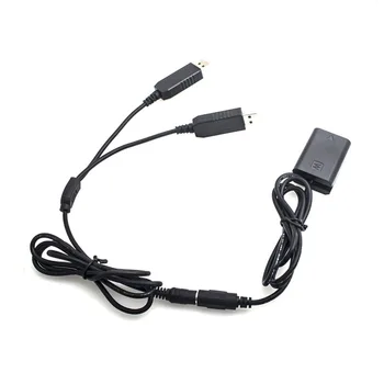 Power Adapter AC-PW20 Dual USB Power Kit AC Adapter Replacement NP-FW50 DC Coupler Dummy Battery Kit for Sony Series
Power Adapter AC-PW20 Dual USB Power Kit AC Adapter Replacement NP-FW50 DC Coupler Dummy Battery Kit for Sony Series