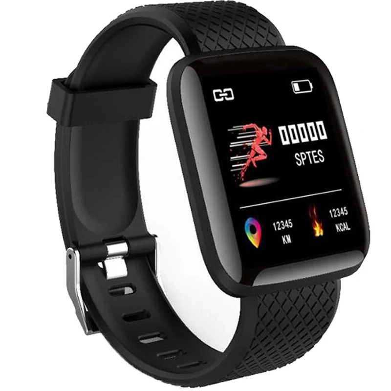 116 Plus Smart Wristband Heart Rate Monitor Blood Pressure IP67 Waterproof Men Women Smart band Watch Activity Tracker
116 Plus Smart Wristband Heart Rate Monitor Blood Pressure IP67 Waterproof Men Women Smart band Watch Activity Tracker