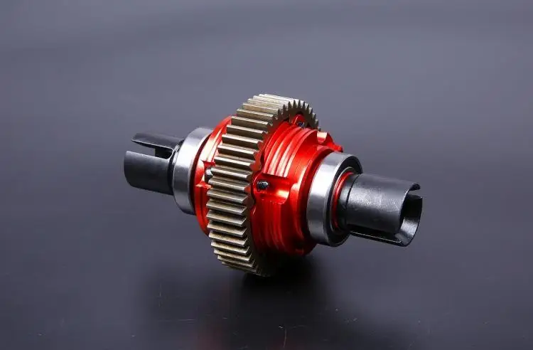 

CNC machining full metal housing differential with all metal umbrella tooths for 1:5 HPI KM ROVAN BAJA 5B 5T 5SC