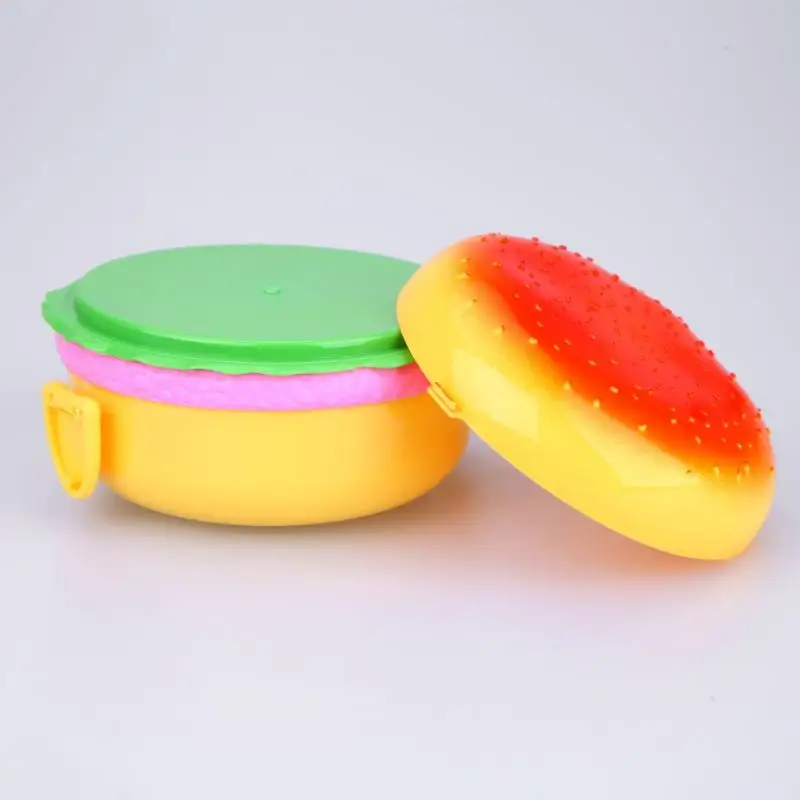 800ml Hamburger Shape Microwave Lunch Box Dinnerware Food Storage Container Children Kids School Office Portable Bento Box
800ml Hamburger Shape Microwave Lunch Box Dinnerware Food Storage Container Children Kids School Office Portable Bento Box