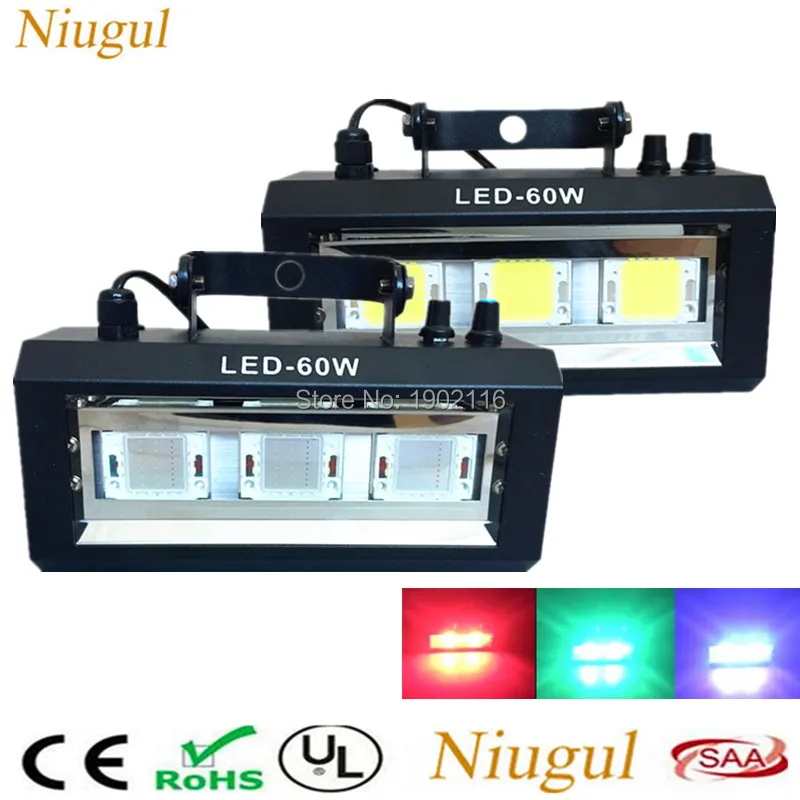 1X White/RGB 60W LED Strobe Light, Adjustable Speed Sound Control LED Flash Stage Lights, 60W LED Strobe Effect Stage Equipments
1X White/RGB 60W LED Strobe Light, Adjustable Speed Sound Control LED Flash Stage Lights, 60W LED Strobe Effect Stage Equipments