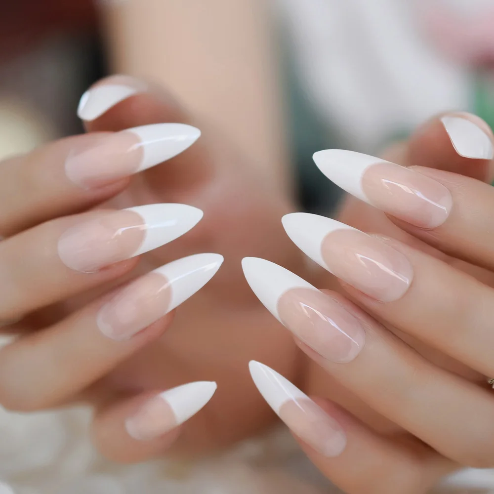 Extra long stiletto nails