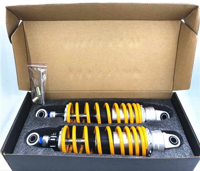 13inch 330mm 8mm spring Motorcycle Rear Shock Absorbers for Honda Yamaha CB400 VF750 FZX750 XJR400 XJR1200 suzuki Yellow+silver
13inch 330mm 8mm spring Motorcycle Rear Shock Absorbers for Honda Yamaha CB400 VF750 FZX750 XJR400 XJR1200 suzuki Yellow+silver