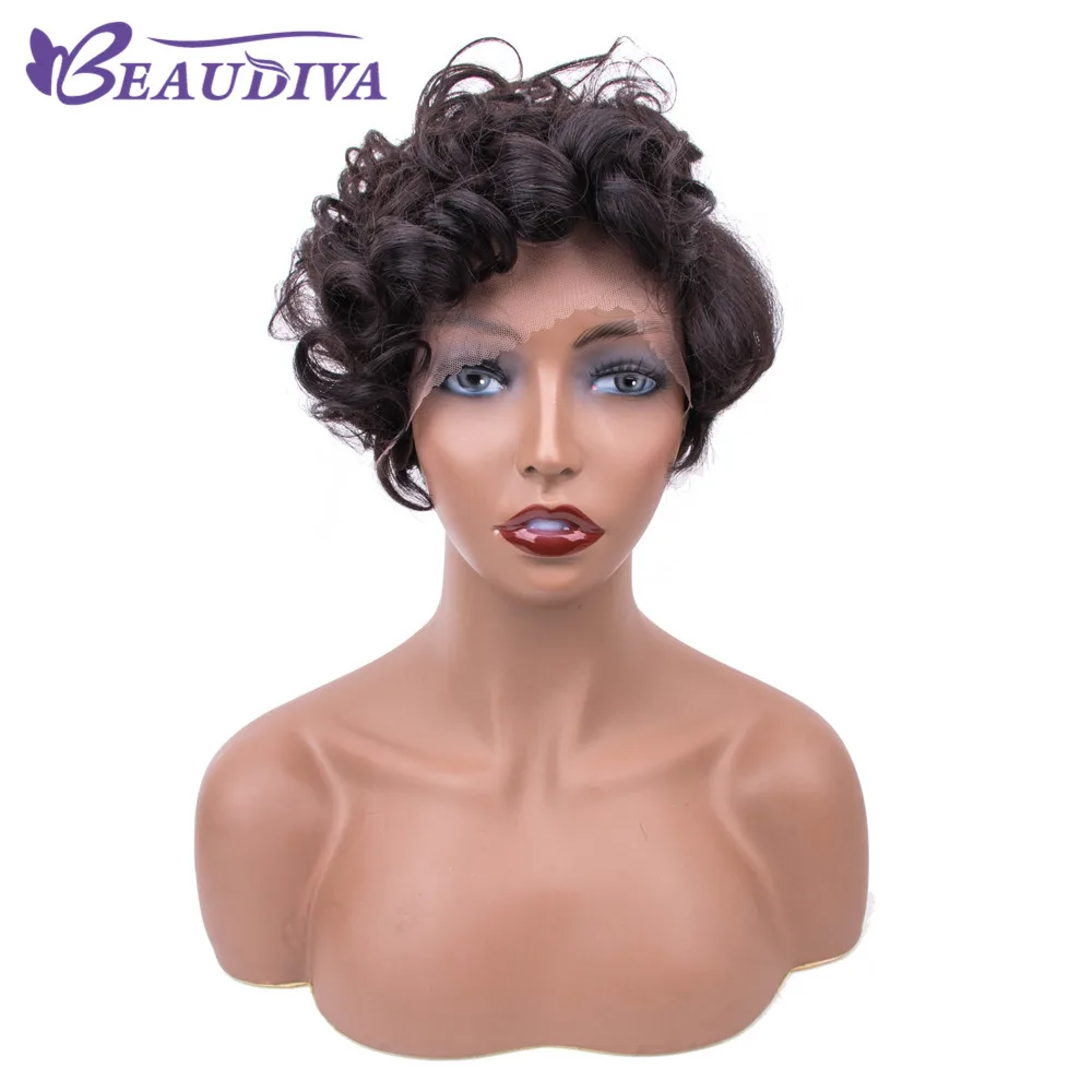 BEAUDIVA парик из волнистых волос человеческие волосы парики для черных женщин