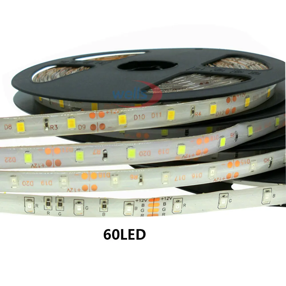 

DC12V LED Light 2835/3528 60 LED/m 120LED/m 5M White/Warm White/Blue/Green/Red/RGB flexible IP20 IP65 Waterproof Led Strip Light