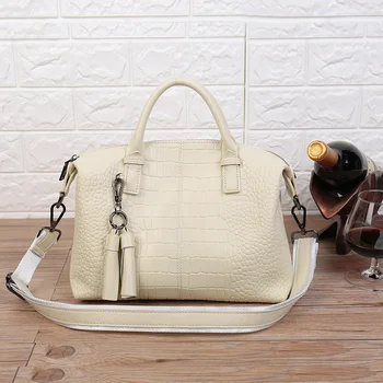 P230 New Fashion Tassel Single Shoulder Bag Casual Leather Handbags Crocodile Leather Bags
P230 New Fashion Tassel Single Shoulder Bag Casual Leather Handbags Crocodile Leather Bags