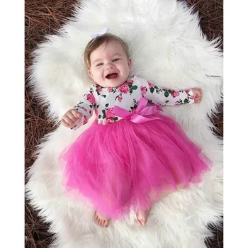 Cute Newborn Baby Girl Floral Clothes Ruffles Long Sleeve Tutu Lace Skirted Jumpsuit +Headband 2PCS Outfits Toddler Kids Sunsuit
Cute Newborn Baby Girl Floral Clothes Ruffles Long Sleeve Tutu Lace Skirted Jumpsuit +Headband 2PCS Outfits Toddler Kids Sunsuit
