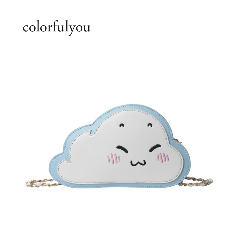Cute women bag Cloud Shape Shoulder Bag for girl Purse PU leather chain Messenger Crossbody Bags for lady party clutch bag 2019
Cute women bag Cloud Shape Shoulder Bag for girl Purse PU leather chain Messenger Crossbody Bags for lady party clutch bag 2019