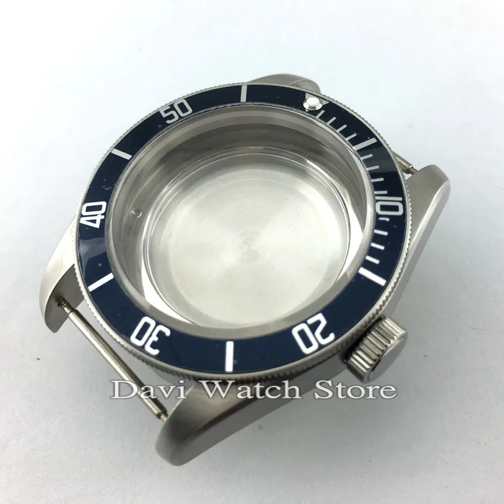41mm Blue Bezel Fit ETA 2836 Miyota 8205 8215 821A Mingzhu/DG 2813 3804 automatic movement Watch Case
41mm Blue Bezel Fit ETA 2836 Miyota 8205 8215 821A Mingzhu/DG 2813 3804 automatic movement Watch Case