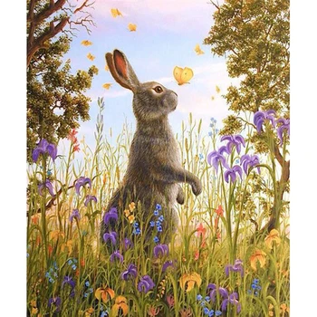 Full Square/Round DIY Diamond Embroidery Rabbit in the flowers 5D Diamond Painting Rhinestone Mosaic Home Decor HYY
Full Square/Round DIY Diamond Embroidery Rabbit in the flowers 5D Diamond Painting Rhinestone Mosaic Home Decor HYY