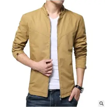Men New Spring Autumn Slim Plus Size Jackets Solid Color Stand Collar Clothing Casual Cotton Simple Tops Fashion Outerwear
Men New Spring Autumn Slim Plus Size Jackets Solid Color Stand Collar Clothing Casual Cotton Simple Tops Fashion Outerwear