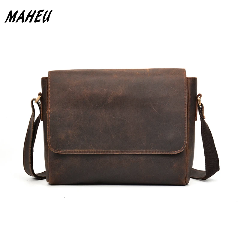 Men's Genuine Leather shoulder Bag Casual Briefcase iPad Messenger Bag High Quality Man Business Travel casual bag flap outdoor
Men's Genuine Leather shoulder Bag Casual Briefcase iPad Messenger Bag High Quality Man Business Travel casual bag flap outdoor