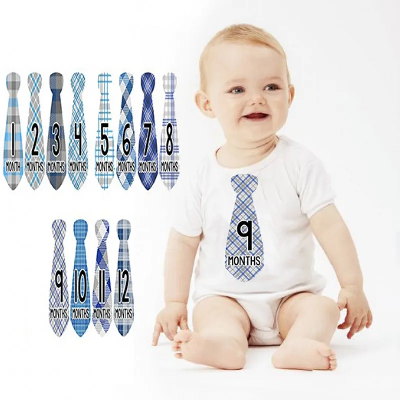 Memorial Tie Digital Month Stickers Monthly Milestone Belly Necktie Stickers -12 Months Birthday Party Decorations For kids
Memorial Tie Digital Month Stickers Monthly Milestone Belly Necktie Stickers -12 Months Birthday Party Decorations For kids