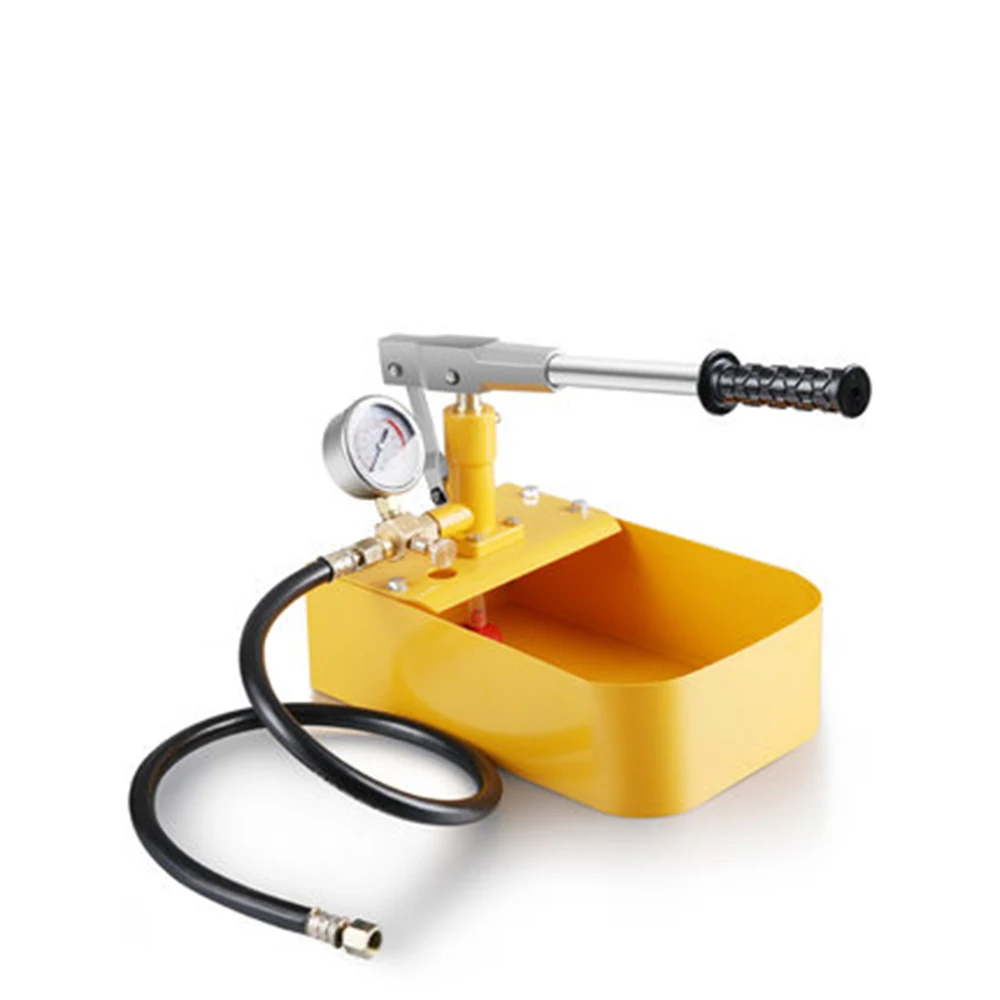 Hydraulic Manual Pressure Test Pump Hydro Static 2.5 Mpa 25 Bar & 1/2" Connection Portable pressure pump
Hydraulic Manual Pressure Test Pump Hydro Static 2.5 Mpa 25 Bar & 1/2" Connection Portable pressure pump