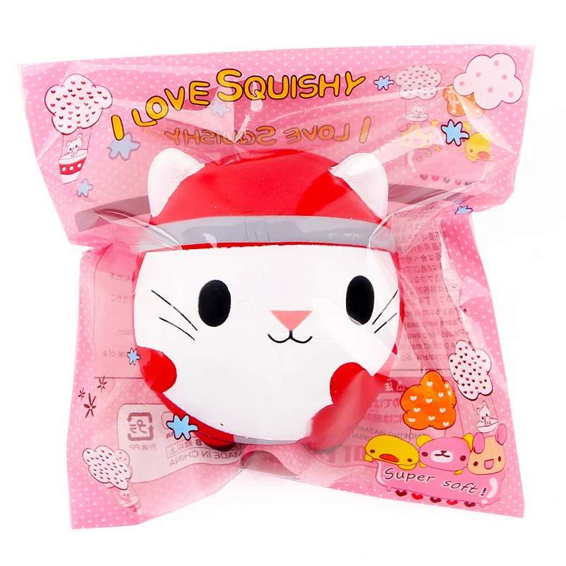 10pcs rare squishy soft jumbo Christmas cat toy 10*11cm kawaii pu squishy toy slow rising squishy wholesale
10pcs rare squishy soft jumbo Christmas cat toy 10*11cm kawaii pu squishy toy slow rising squishy wholesale
