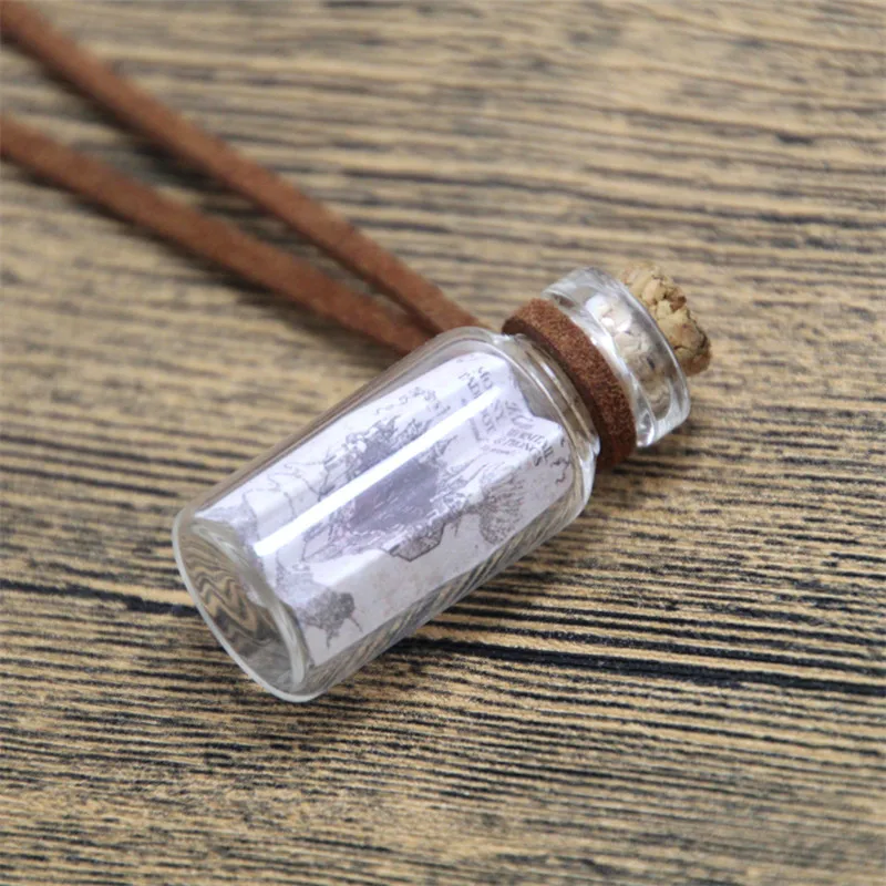12pcs/lot HP Marauder's Map Necklace Middle Earth Narnia Pirates Map Map in a Bottle Necklace
12pcs/lot HP Marauder's Map Necklace Middle Earth Narnia Pirates Map Map in a Bottle Necklace
