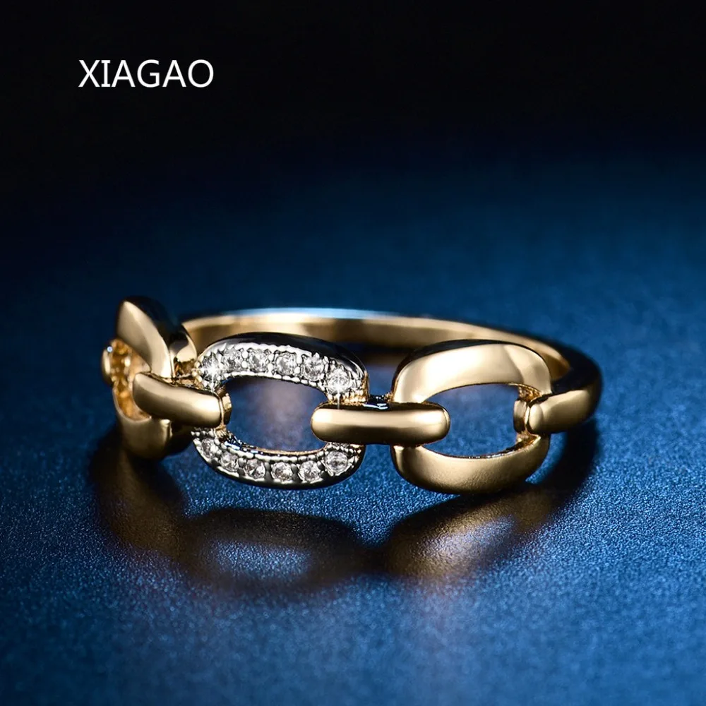 XIAGAO Vintage Ring Female Gold Color Anel Rings for Women Chain Shape Unique Wedding Party Trendy Jewelry Anel Feminino ZR603
XIAGAO Vintage Ring Female Gold Color Anel Rings for Women Chain Shape Unique Wedding Party Trendy Jewelry Anel Feminino ZR603