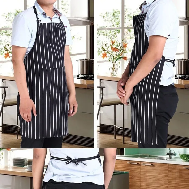 1 Pcs Striped Kitchen Restaurant Cooking Aprons For Women With Pocket Work Apron Waterproof Waiter Kitchen Cook Tool
1 Pcs Striped Kitchen Restaurant Cooking Aprons For Women With Pocket Work Apron Waterproof Waiter Kitchen Cook Tool