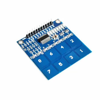 5 pcs TTP226 8 Channel Digital Touch Sensor Module Capacitive Touch Switch 
5 pcs TTP226 8 Channel Digital Touch Sensor Module Capacitive Touch Switch