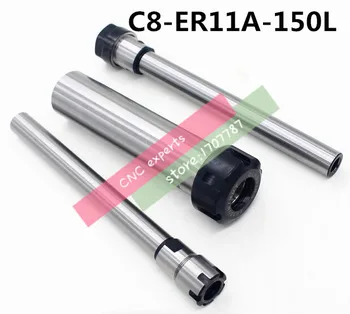 C8 ER11A 150L Collet Chuck Hoder Straight Shank Chuck Collect Extension Rod ER11 Collet ER11A Nut for CNC Milling
C8 ER11A 150L Collet Chuck Hoder Straight Shank Chuck Collect Extension Rod ER11 Collet ER11A Nut for CNC Milling