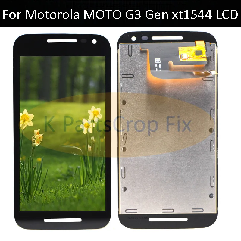 5 0 "для Motorola MOTO G3 XT1544 XT1550 XT1540 XT1541 XT1542 ЖК-дисплей с кодирующий преобразователь