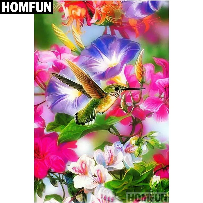 HOMFUN Full Square/Round Drill 5D DIY Diamond Painting "Bird & flower" 3D Embroidery Cross Stitch 5D Decor Gift A00533
HOMFUN Full Square/Round Drill 5D DIY Diamond Painting "Bird & flower" 3D Embroidery Cross Stitch 5D Decor Gift A00533