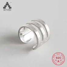 Korea Style Pure 925 Sterling Silver Stud Earrings Jewelry Simple Fashion Three Lines Earrings for Women
Korea Style Pure 925 Sterling Silver Stud Earrings Jewelry Simple Fashion Three Lines Earrings for Women