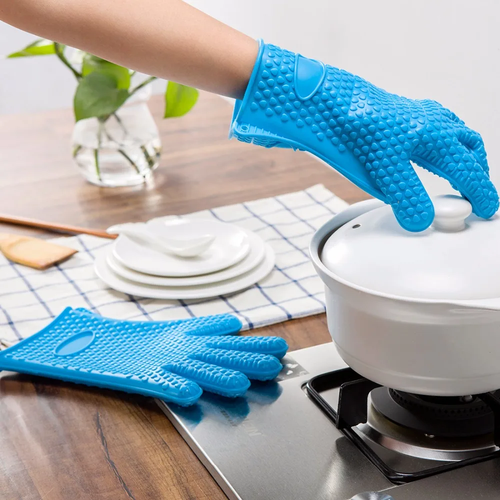 1pcs 142g Thick Silicone Cooking Glove Heat Resistant Baking Oven Bakeware Glove Kitchen BBQ Grill Glove Mitts Barbecue Glove
1pcs 142g Thick Silicone Cooking Glove Heat Resistant Baking Oven Bakeware Glove Kitchen BBQ Grill Glove Mitts Barbecue Glove